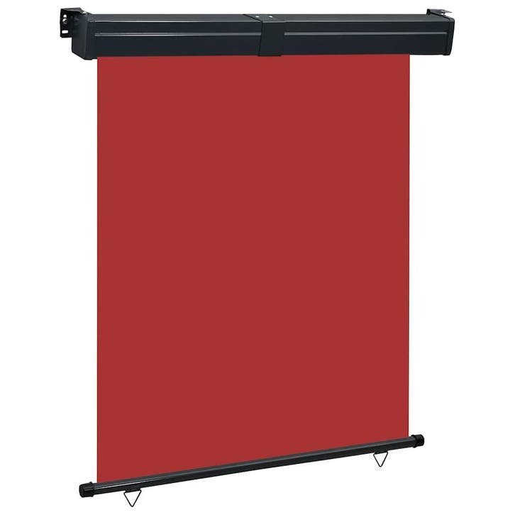 vidaXL Balkonscherm 145x250 cm rood, Tuin en Terras, Parasols, Nieuw, Verzenden