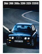 1989 BMW 3 SERIE BROCHURE DUITS, Boeken, Nieuw