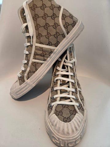 Gucci - High top GG Supreme - Sneakers - Maat: EU 43, Nieuw