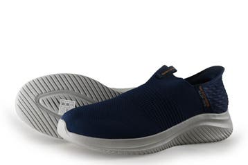 Skechers Sneakers in maat 43 Blauw, Kleding | Heren, Schoenen, Zo goed als nieuw, Skechers, Sneakers, Verzenden