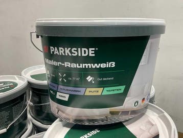 Veiling - 40x Matte muur- en plafondverf - 11 liter - wit, Nieuw