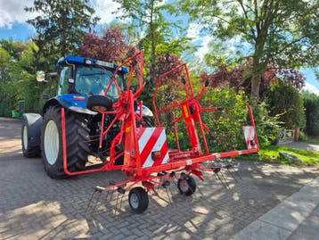 Kuhn GF5202, Ophalen, Oogstmachine