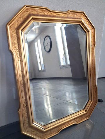 Miroir - Bois dur - école vénitienne du burinage