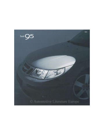 2004 SAAB 9-5 BROCHURE SPAANS, Ophalen of Verzenden, Nieuw