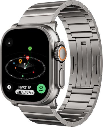 LULULOOK Titanium band | OP = OP | Nu 42% goedkoper!, Telecommunicatie, Mobiele telefoons | Toebehoren en Onderdelen, Verzenden