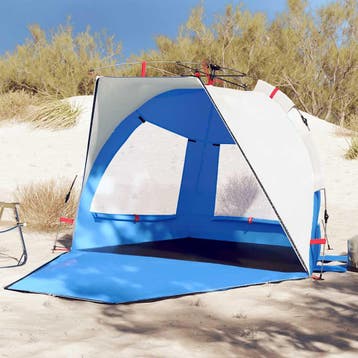 vidaXL Strandtent 2-persoons waterdicht snelontgrendeling, Verzenden