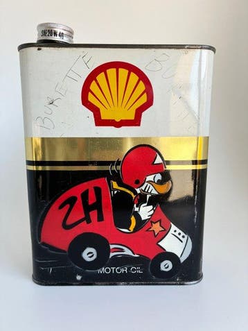 Dezache (1990) - Donald en voiture - peinture originale sur, Antiquités & Art
