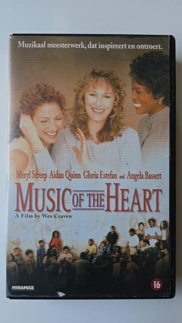 MUSIC OF THE HEART (EX RENTAL) (VHS), Cd's en Dvd's, Gebruikt