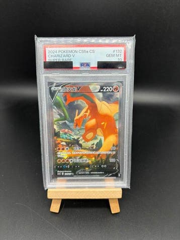 Pokémon - 1 Graded card - Charizard V 132 127 Alternate Art, Nieuw