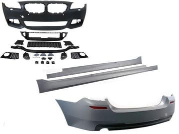 Compleet M Pakket BMW 5 Serie F10 Sedan 2010-2013 B2353, Nieuw, Voor, BMW, Bumper