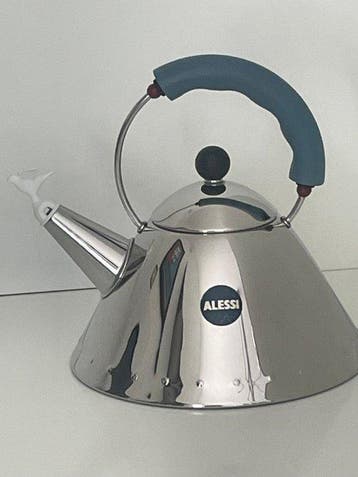 Alessi - Michael Graves - Fluitketel - 9093 - Staal, Plastic
