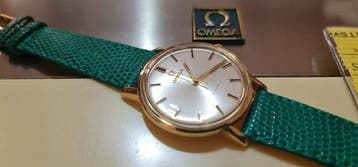 Omega - Omega De Ville Automatic index gold 18k dial 18k, Nieuw