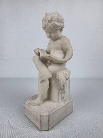sculptuur, Putto che legge (LErudizione) daprès Antonio, Antiek en Kunst