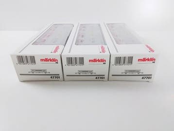 Märklin H0 - 47701 - Modeltrein (3) - Containerwagen DSM -