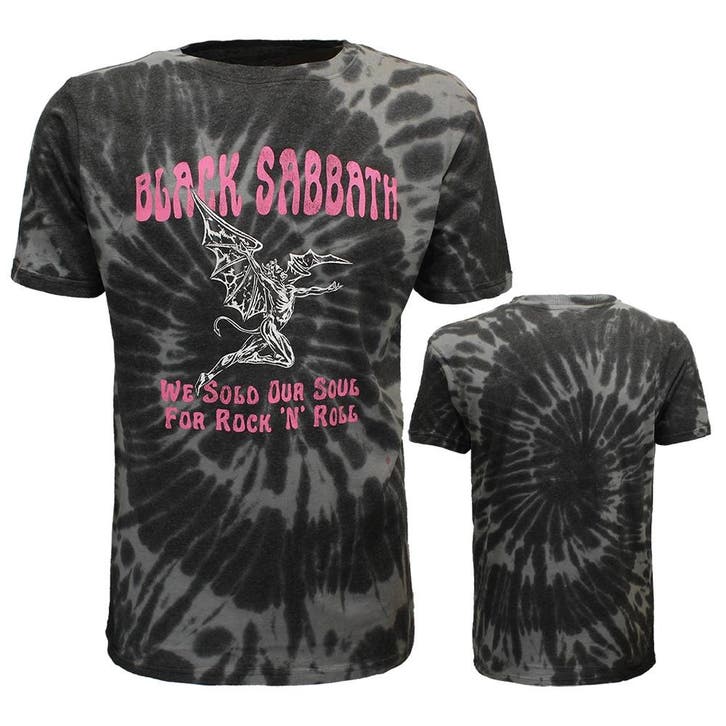Black Sabbath We Sold Our Soul To Rock N Roll T-Shirt - Offi, Vêtements | Hommes, T-shirts