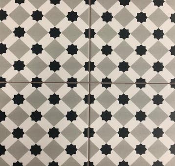 Vloertegel Cifre Cemento Decortegel Firenze Grey Grijs 45x45, 40 tot 60 cm, 40 tot 60 cm, Keramiek, Nieuw