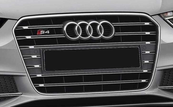 Grill geschikt voor Audi S4 (B8) platinumgrau, incl, S4-Logo, Autos : Pièces & Accessoires, Carrosserie & Tôlerie, Envoi