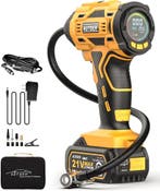 Draagbare 21V Compressor | Tweede kansje | Weg = weg, nu..., Doe-het-zelf en Bouw, Compressors, Verzenden, 10 bar of meer, Nieuw