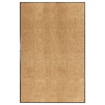 vidaXL Deurmat wasbaar 120x180 cm crème, Verzenden