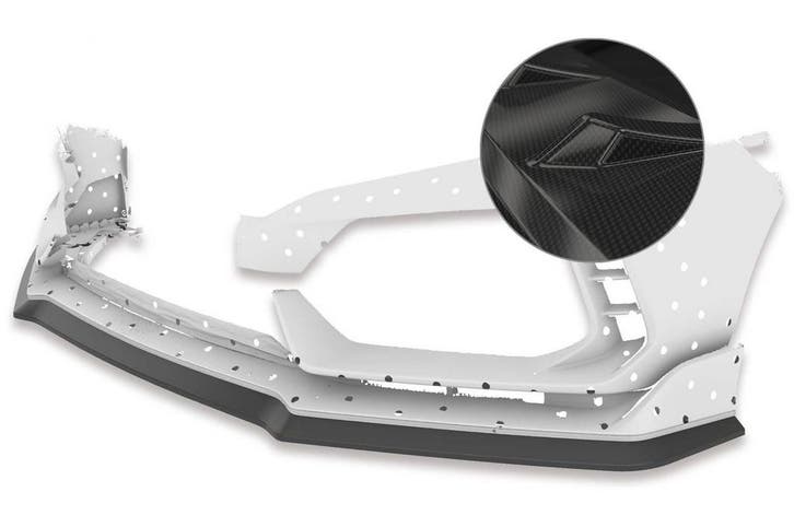 Cupspoiler voor Honda Civic FK8 Type R CSL440-C, Autos : Pièces & Accessoires, Carrosserie & Tôlerie, Envoi