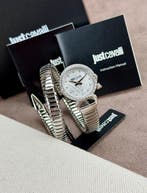 Just Cavalli - Signature Snake watch silver - Sans prix de, Bijoux, Sacs & Beauté