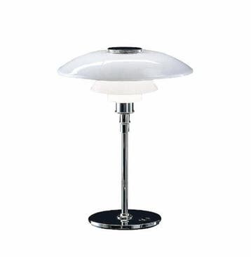Tafellamp DPH 3/2 large wit, Maison & Meubles, Lampes | Lampes de table, Verzenden