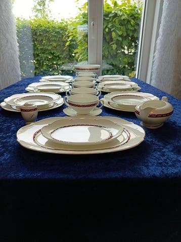 Tafelservies voor 6 (29) - Porselein