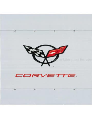 2001 CHERVOLET CORVETTE BROCHURE NEDERLANDS