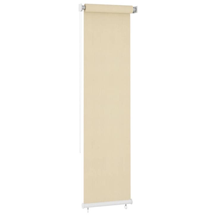 vidaXL Rolgordijn voor buiten 65(B)x230(H) cm HDPE, Maison & Meubles, Ameublement | Rideaux & Stores à lamelles, Envoi