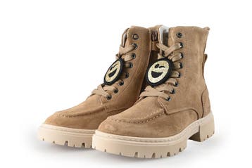 Nubikk Veterboots Meisjes in maat 31 Beige, Verzenden, Jongen of Meisje, Nubikk, Schoenen