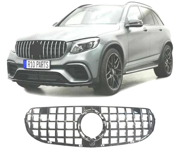 CALANDRE MERCEDES CLASSE GLC X253 C253 15-19 LOOK GT CHROMÉ, Autos : Pièces & Accessoires, Carrosserie & Tôlerie, Envoi
