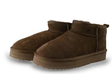 Warmbat Laarzen in maat 42 Bruin, Kleding | Dames, Schoenen, Hoge laarzen, Bruin, Verzenden, Zo goed als nieuw