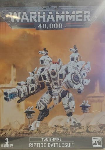 Tau Empire Riptide Battlesuit (Warhammer Nieuw), Hobby en Vrije tijd, Ophalen of Verzenden, Nieuw