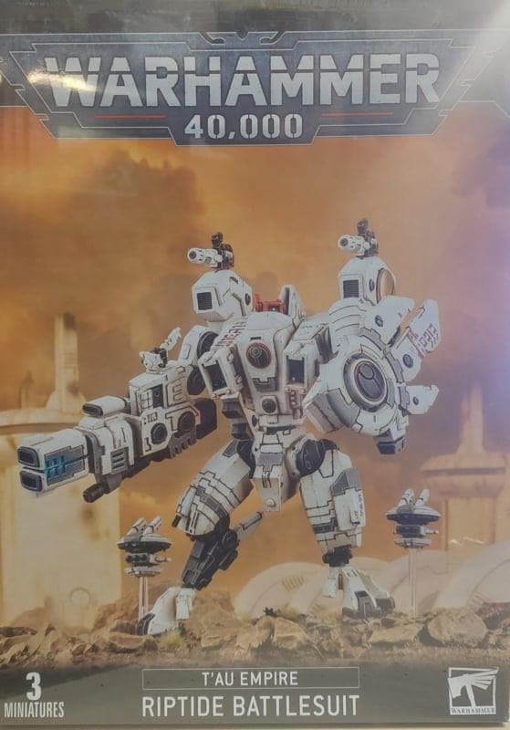 Tau Empire Riptide Battlesuit (Warhammer Nieuw), Hobby & Loisirs créatifs, Wargaming, Enlèvement ou Envoi