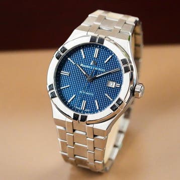 Maurice Lacroix - Aikon Blue Dial - AI 6008 - Homme -