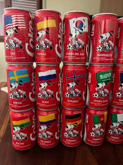 FIFA World Cup - 1994 - Coca-Cola promotieblik, Collections, Collections Autre