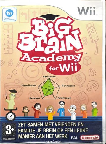 Big Brain Academy (wii used game), Ophalen of Verzenden, Nieuw