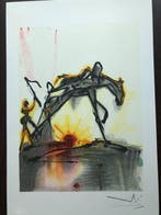 Salvador Dali (1904-1989) - Le cheval de labeur, Antiek en Kunst