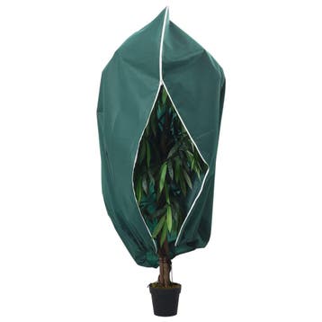 vidaXL Plantenhoes met ritssluiting 70 g/m² 2,36x2 m, Verzenden, Nieuw
