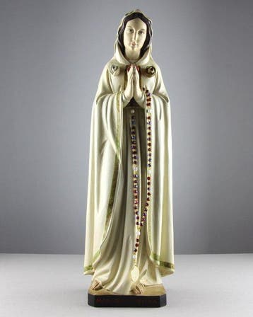 Beeldje - 47cm - Maria Rosa Mystica - Hars, Antiek en Kunst