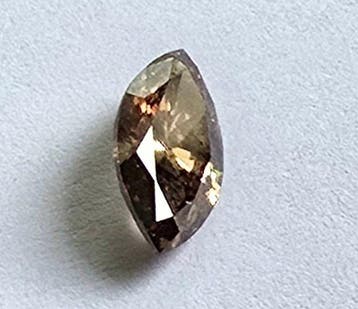 1 pcs Diamant (Couleur naturelle) - 0.49 ct - Marquise -