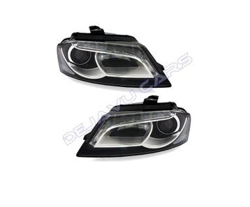 LED Koplampen Bi Xenon look voor Audi A3 8P, Ophalen of Verzenden