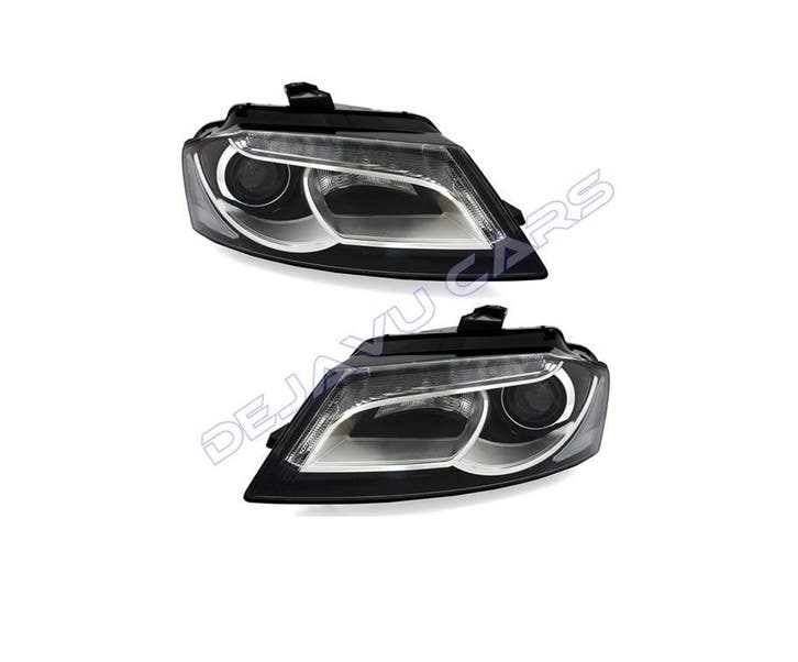 LED Koplampen Bi Xenon look voor Audi A3 8P, Auto diversen, Tuning en Styling, Ophalen of Verzenden