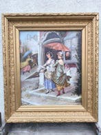 Jeanne Marie Amélie Metz Gougelet (1857-) - Une averse