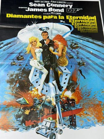 James Bond (007) - Diamonds Are Forever - Sean Connery -