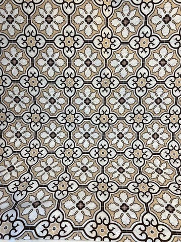 tissu élégant pour tapisserie avec motif majolique - Textile