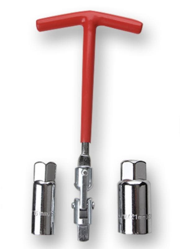 Bougiedop sleutel duo maat 16mm en 21mm, Auto-onderdelen, Motor en Toebehoren, Nieuw, Ophalen of Verzenden