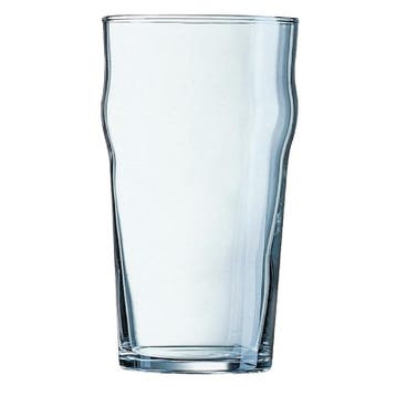 Bierglazen | NONIC | Glas | 59.1cl | 24 Stuks |, Verzenden, Nieuw in verpakking