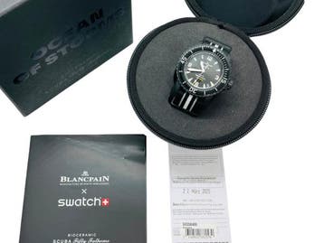 Veiling - Blancpain x Swatch | Scuba Fifty Fathoms Ocean of, Nieuw