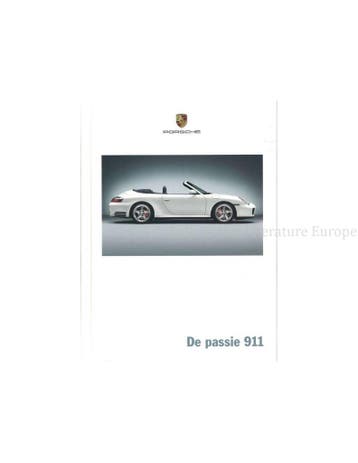 2004 PORSCHE 911 CARRERA HARDCOVER BROCHURE DUITS, Ophalen of Verzenden